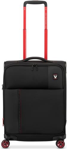 Roncato Move Soft Cabin Expandable Trolley 55/20 cm Smoke Black