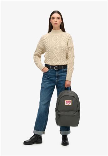Superdry Montana Patched Backpack Drab Olive Green