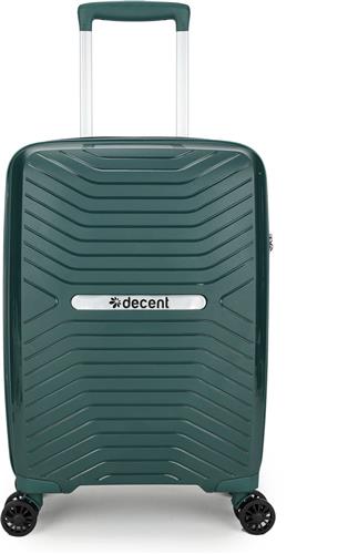 Decent CROSS-ONE PP Handbagage trolley 55 cm - 35 Liter - TSA slot - Darkgreen