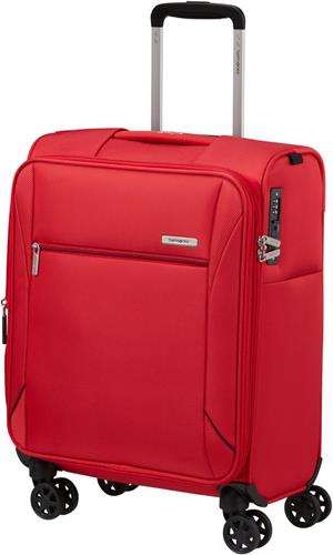Samsonite Reiskoffer - Base Breeze spinner 55/23 handbagage uitbreidbaar - Red - 2,3 kg