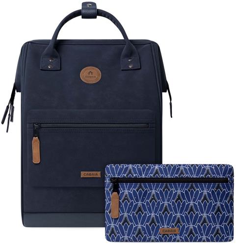 Cabaia laptoprugzak / Rugtas / Schooltas - 15 inch - Adventurer Large - Blauw