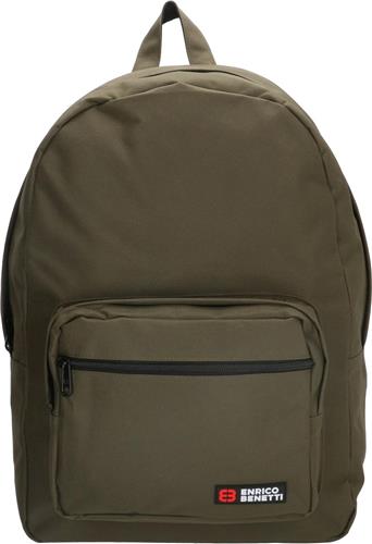 Enrico Benetti Amsterdam Rugzak - 21 liter, 15" laptopvak - 54669 - Olijf