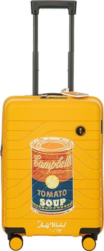 BRIC'S Andy Warhol Ulisse Cabin Trolley 55 cm Expandable Mango Donkergeel