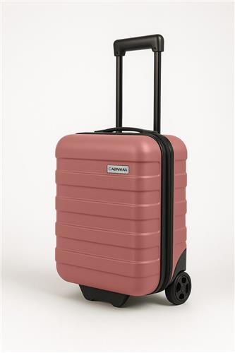 CabinMax Handbagage Trolley 24L  40x30x20 cm  Wizz Air / Ryanair  Lichtgewicht Reiskoffer  Onderstoel Formaat  Roségoud