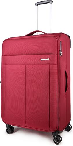 Decent D-Upright Large Koffer - 76 cm Expandable - TSA slot - Bordeaux Rood