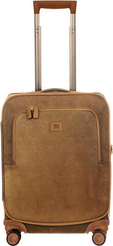 BRIC'S met laptopvak Life Cabin Trolley 55 cm Camel Lichtbruin