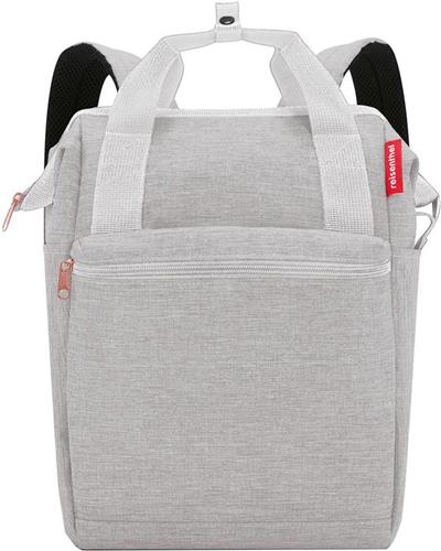 Reisenthel Allrounder R Schouder/ Rugtas - 12L - Twist Sky Rose Grijs