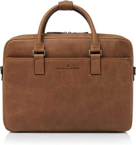 Castelijn & Beerens - Carisma Laptoptas 15,6 RFID | cognac -