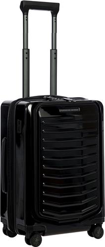 PORSCHE DESIGN met laptopvak Roadster HC 4W Trolley Business Shiny Black Zwart 55cm