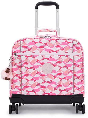 Kipling New Storia 25L Trolley Schooltas Pink Palm