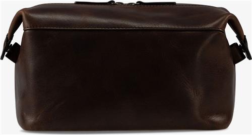 JOST Leren Toilettas Lund Toilet Bag Brown Bruine