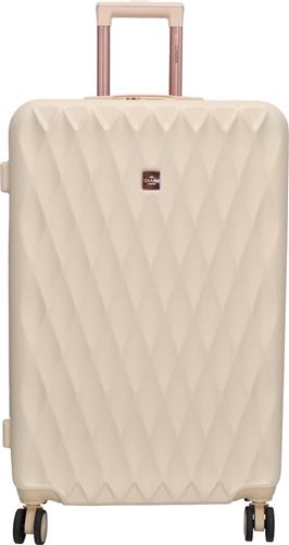 Charm London Honey Travel Grote Koffer - 76 cm - 90 liter - Beige