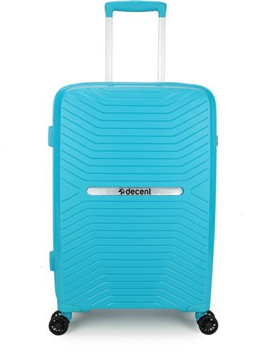 Decent CROSS-ONE PP Trolley 66 cm - 63 Liter - TSA slot - Lightblue