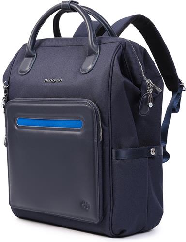 Hedgren Rugzak / Rugtas / Schooltas - 25 Liter - Fika - Blauw