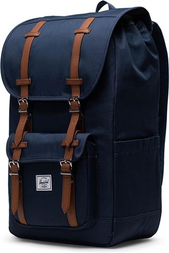 Herschel laptoprugzak / Rugtas / Schooltas - 15 inch - Little America - Blauw