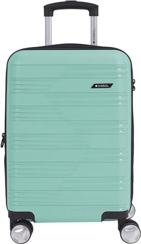 Gabol Handbagage koffer / Trolley - 54 x 35 x 23 cm - Uyiko - Groen