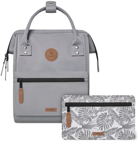 CABAIA vrije tijd rugzak rugzak met laptopvak Adventurer Essentials Backpack 10L Poitiers grijs