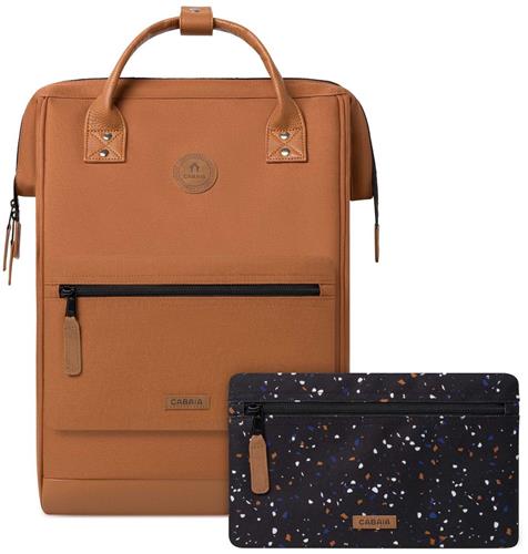 CABAIA vrije tijd rugzak rugzak met laptopvak Adventurer Essentials Backpack 23L Turin terracotta