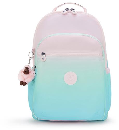 Kipling Seoul Lap 15 Rugzak Gradient Sea