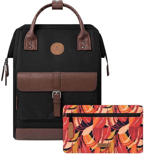 CABAIA vrije tijd rugzak rugzak met laptopvak Adventurer Hiker Backpack 18L Managua zwart