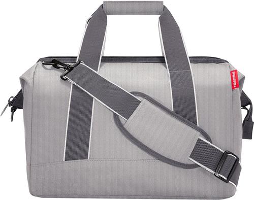 Reisenthel Allrounder M Reistas Sporttas - 18L - Herringbone Grey Lichtgrijs