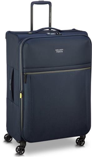 Delsey Brochant 3 - 78 cm Vergrootbare Reiskoffer - 105L - Navy Blue