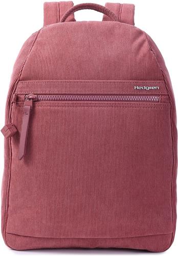 Hedgren Vrije tijd rugzak Rugzak Inner City Vogue Backpack Large RFID Corduroy Dusty Rose Oud roze