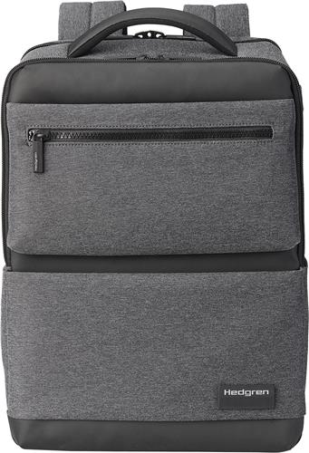 Hedgren Vrije tijd rugzak Rugzak met laptopvak Drive Backpack 2 Compartments 14,1'' RFID Stylish Grey Grijs