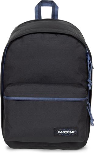 EASTPAK Schoolrugzak Rugzak met laptopvak Back to Work 27L Kontrast Prep Black Zwart
