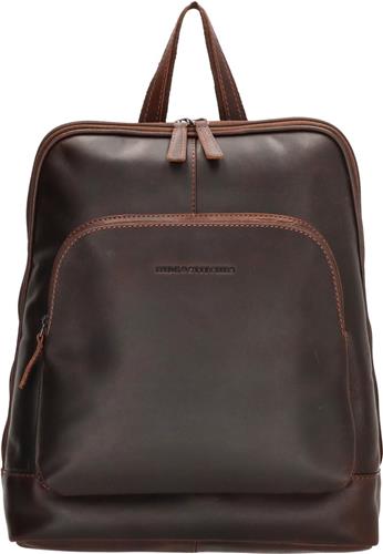Hide & Stitches Japura Rugzak - Donkerbruin