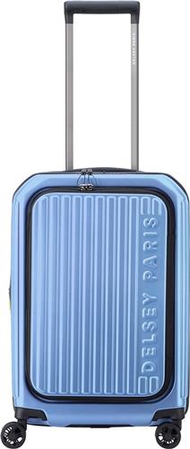Delsey Securitime Zip Cabin Trolley S Expandable lavendel blue