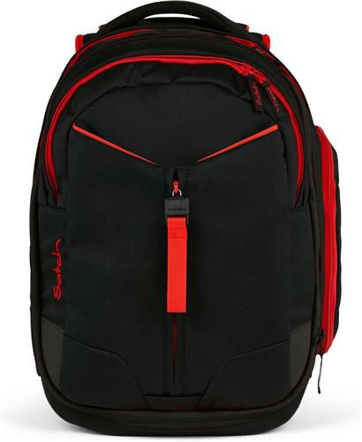 satch Schoolrugzak met laptopvak Match Fire Phantom Zwart