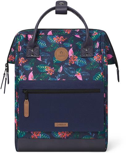 CABAIA vrije tijd rugzak rugzak met laptopvak Adventurer All Over Backpack 18L Oran donkerblauw