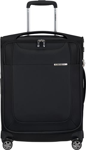 Samsonite Reiskoffer Met Laptopvak - D'Lite Spinner 55/20 Uitbreidbaar (Handbagage) Black