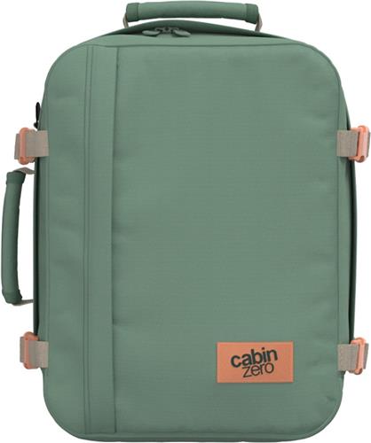 CabinZero Handbagage Reistas / Rugzak Combi - 28 Liter - Groen