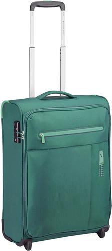 Roncato Lite Soft 2 Wheel Cabin Trolley verde bottiglia