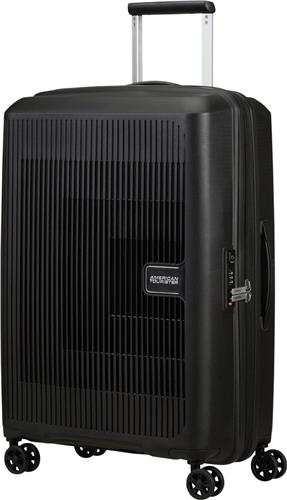 American Tourister Reiskoffer - Aerostep Spinner 67/24 uitbreidbaar Black