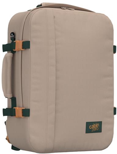 CabinZero Handbagage Reistas / Rugzak Combi - 44 Liter - Beige