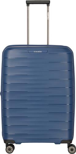 Travelite Mooby 4 Wiel Trolley M Expandable Blue