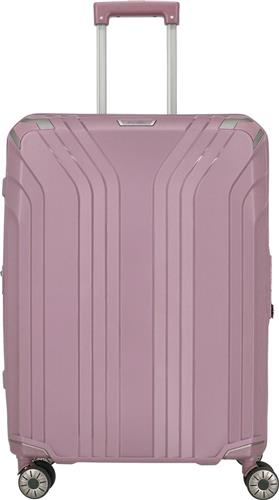 Travelite Elvaa 4 Wiel Trolley M 66 cm Expandable Rosé