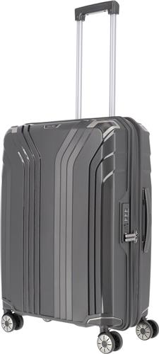 Travelite Elvaa 4 Wiel Trolley M 66 cm Expandable Black
