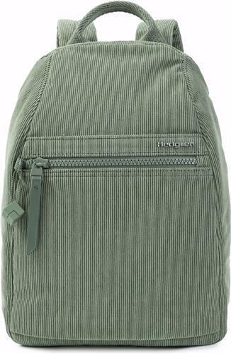 Hedgren Vrije tijd rugzak Rugzak Inner City Vogue Backpack Small RFID Corduroy Duck Green Donkergroen