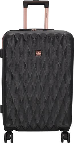 Charm London Honey Travel Middelgrote Koffer - 66 cm - 60 liter - Zwart