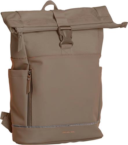 Daniel Ray Pittsburgh Rolltop Rugtas Coated 15,6 Taupe