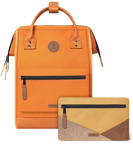 CABAIA vrije tijd rugzak rugzak met laptopvak Adventurer Essentials Backpack 18L Grasse oranje