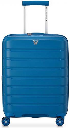 Roncato B-Flying 4 Wiel Cabin Trolley 55 Expandable Denim Blue