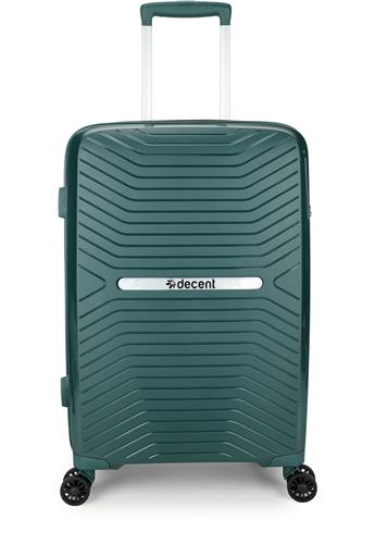 Decent CROSS-ONE PP Trolley 66 cm - 63 Liter - TSA slot - Darkgreen