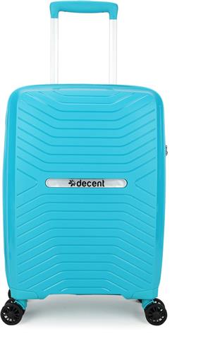 Decent CROSS-ONE PP Handbagage trolley 55 cm - 35 Liter - TSA slot - Lightblue