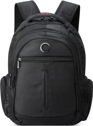 DELSEY PARIS Vrije tijd rugzak Rugzak met laptopvak Element Backpacks Flier 24L Black Zwart