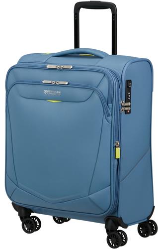 American Tourister Reiskoffer - Summerride spinner S uitbreidbaar - handbagage - Coronet Blue - 1,9 kg